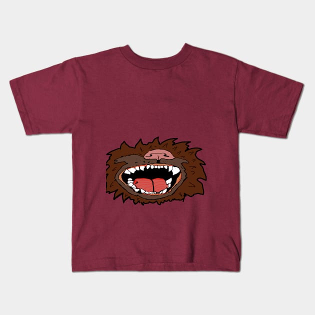 Monster Mouth Kids T-Shirt by Gearysworld 